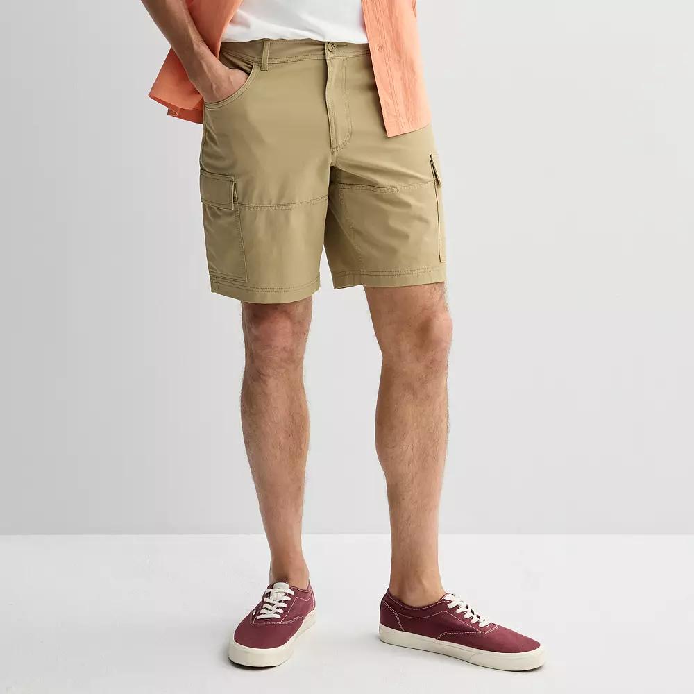 Men's Sonoma Goods For Life® 9-in. The Performance Cargo Shorts, Boy's, Size: 40 9 IN, English Elm Product Image