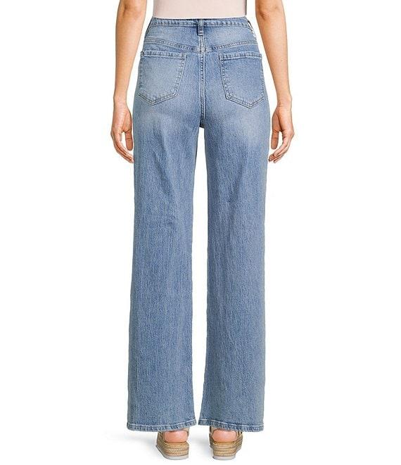 YMI Jeanswear Bella High Rise Wide Leg Jeans Product Image