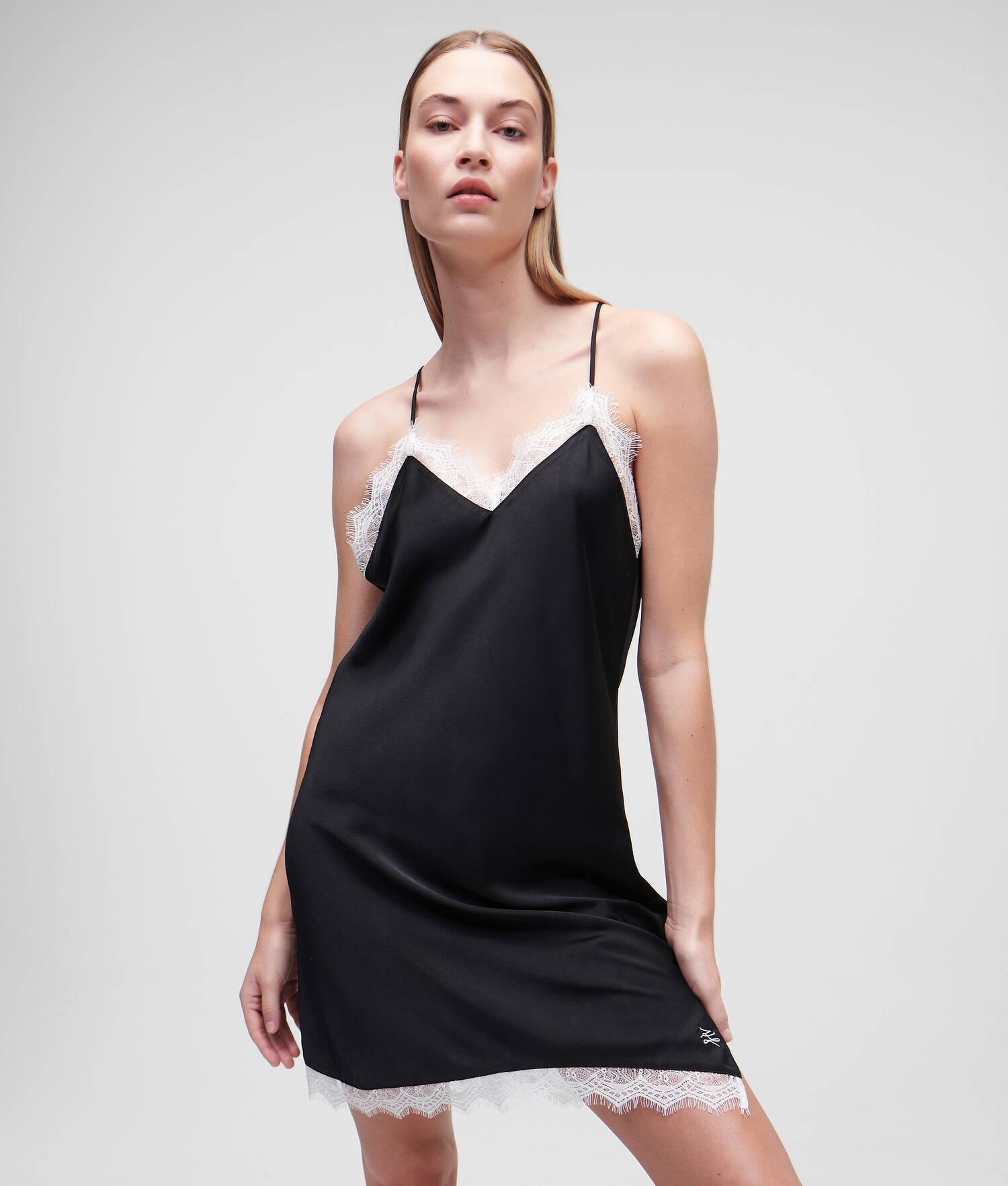 LACE TRIM NEGLIGEE Product Image