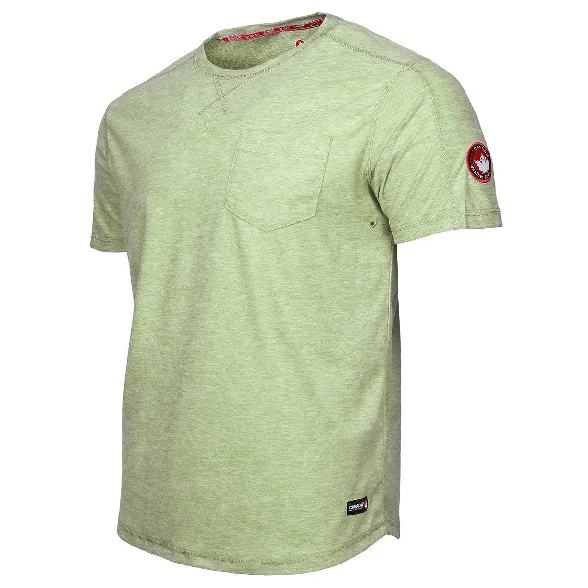 Canada Weather Gear Men's Supreme Soft Two Tone Crew Male Product Image