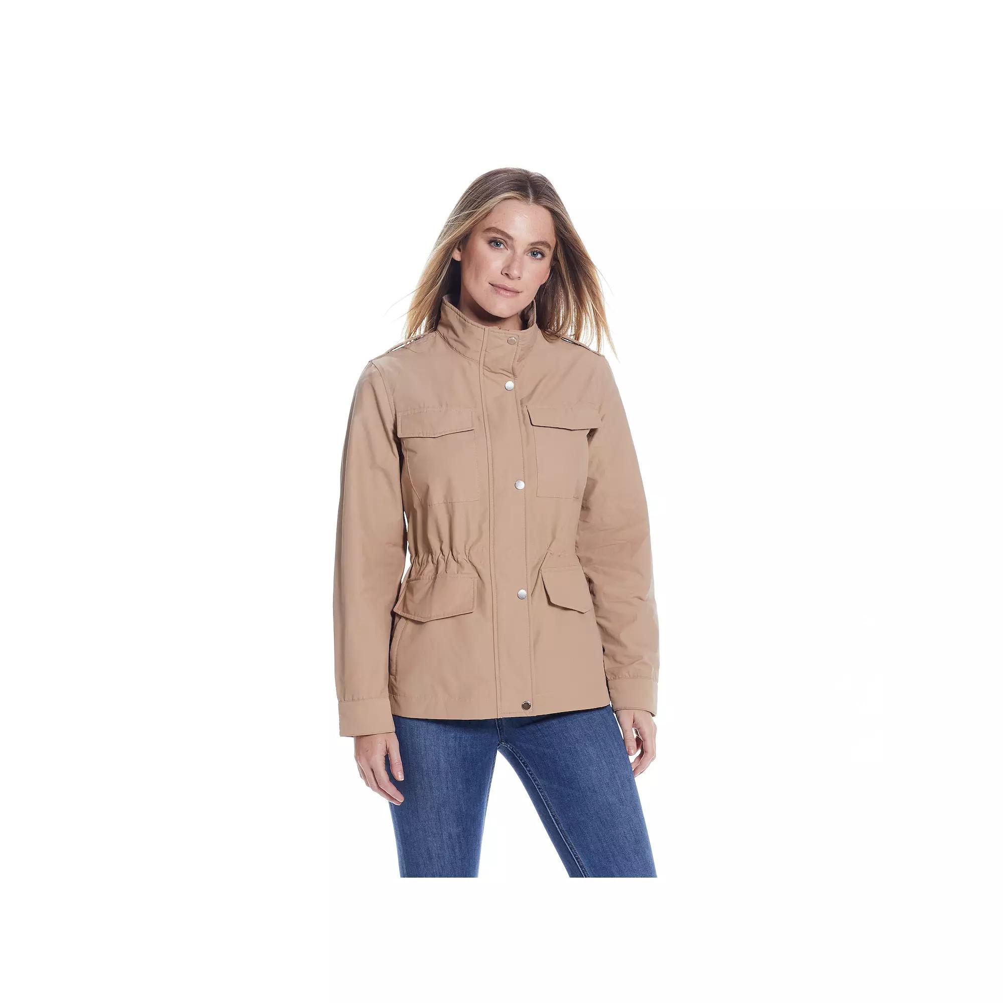Women's Weathercast Utility Jacket, Size: Medium, Hazelnut Product Image