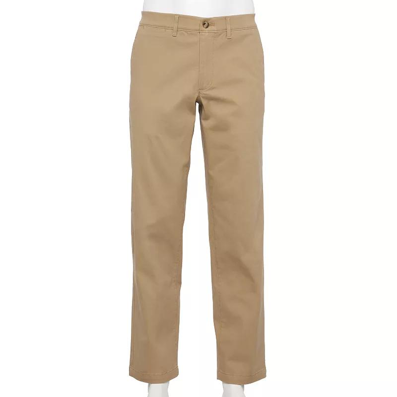 Men's Sonoma Goods For Life® Flexwear Loose Fit Chinos, Size: 33X32, Iron Ore Product Image