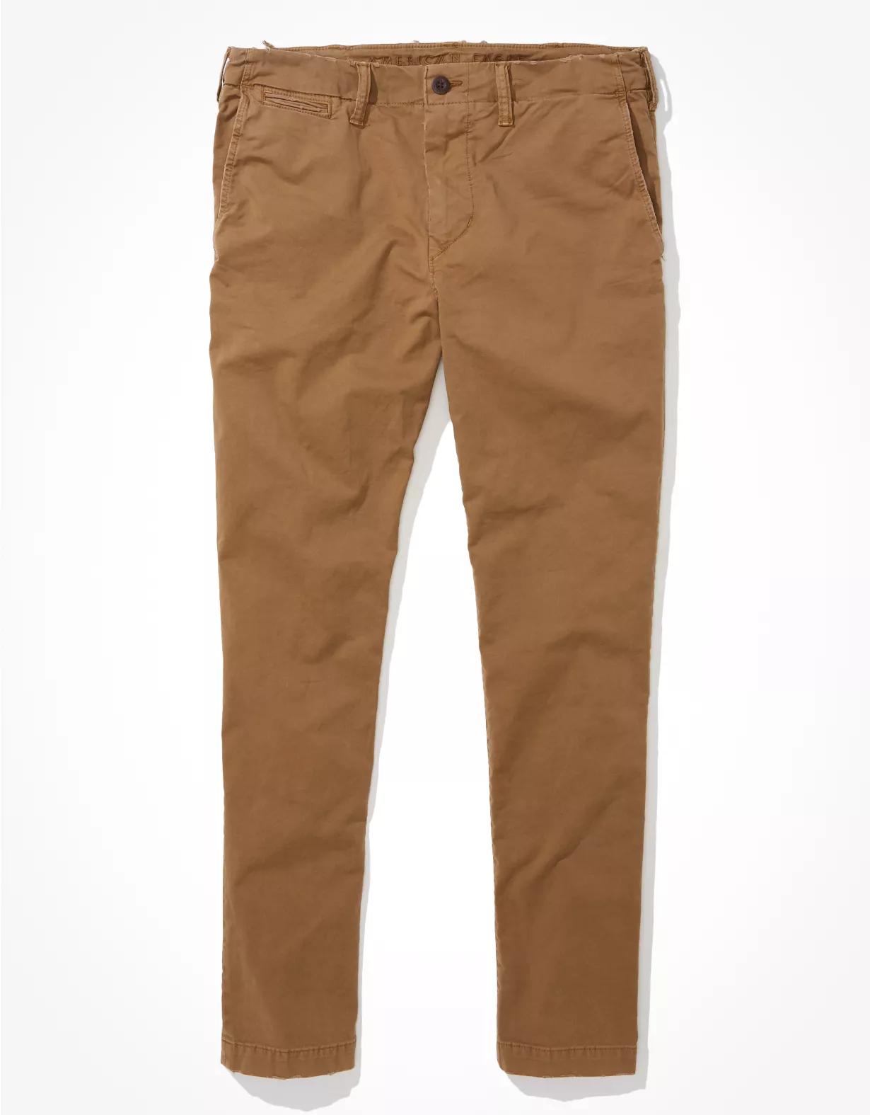 AE Flex Slim Lived-In Khaki Pant Product Image