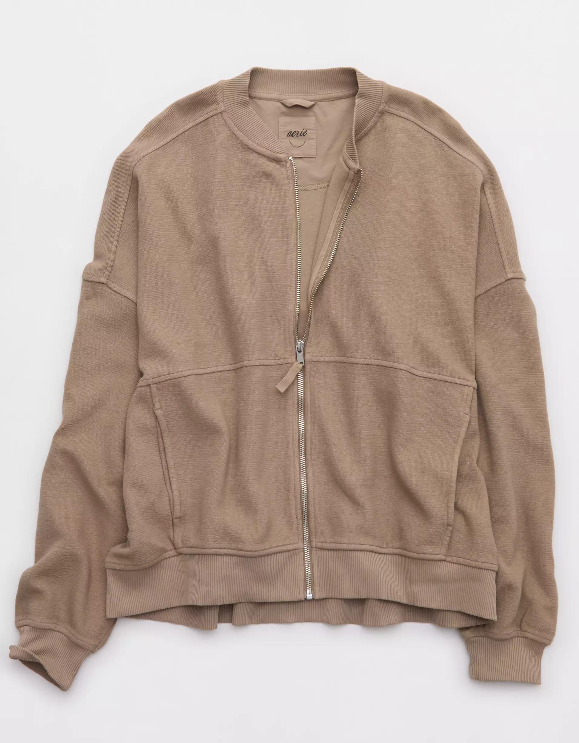 Aerie Full Zip Sweatshirt Women's Product Image