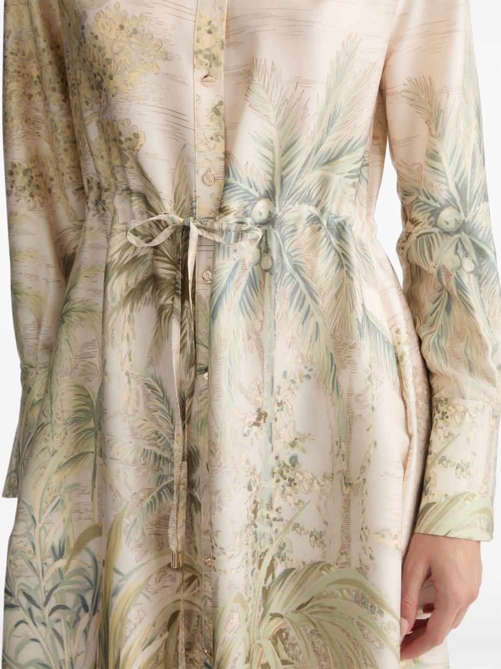 floral-print midi dress Product Image