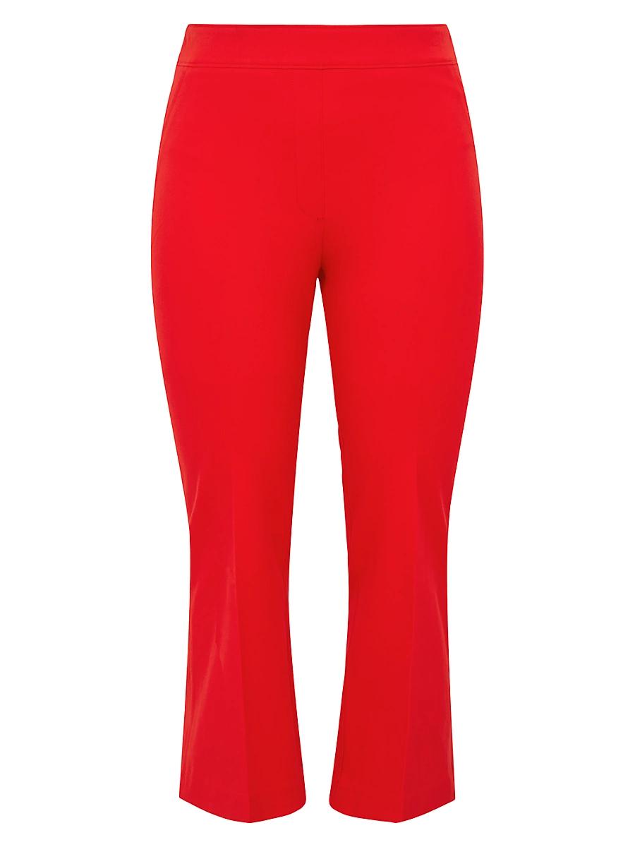 Womens Polished Flared Leg Pants Product Image