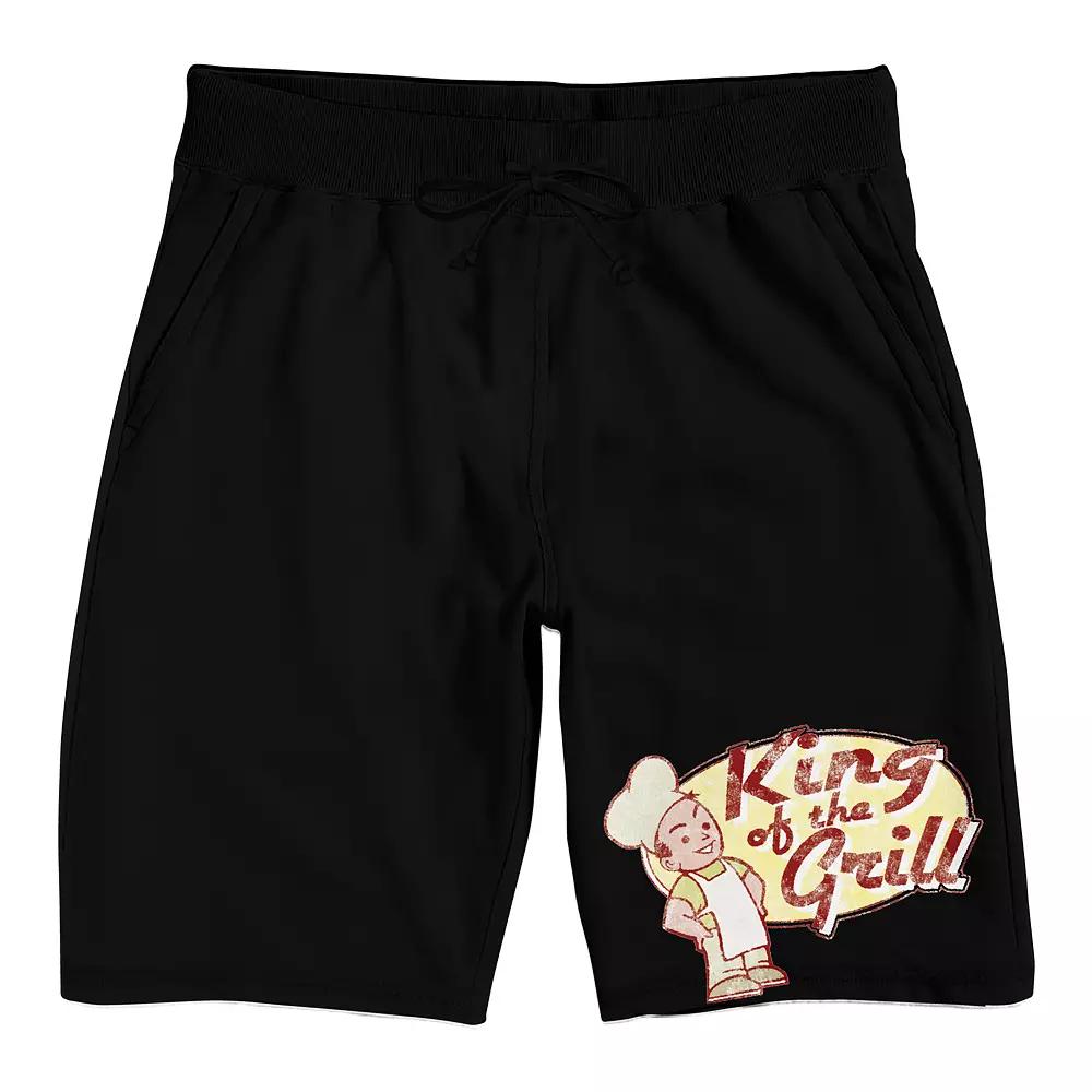 Men's King of the Grill BBQ Pajama Shorts,  Product Image