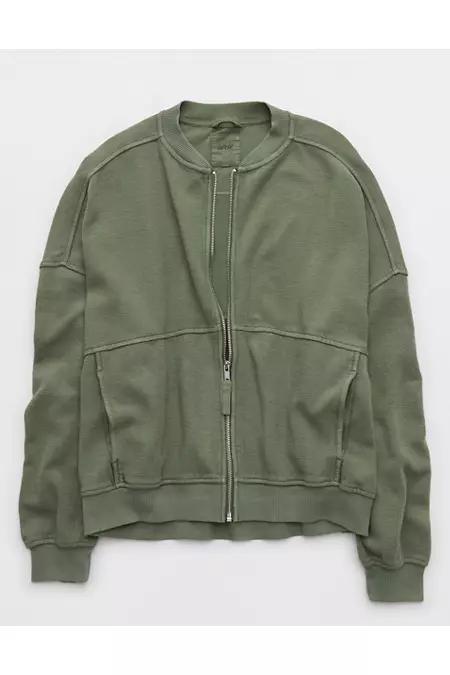 Aerie Full Zip Sweatshirt Women's Product Image