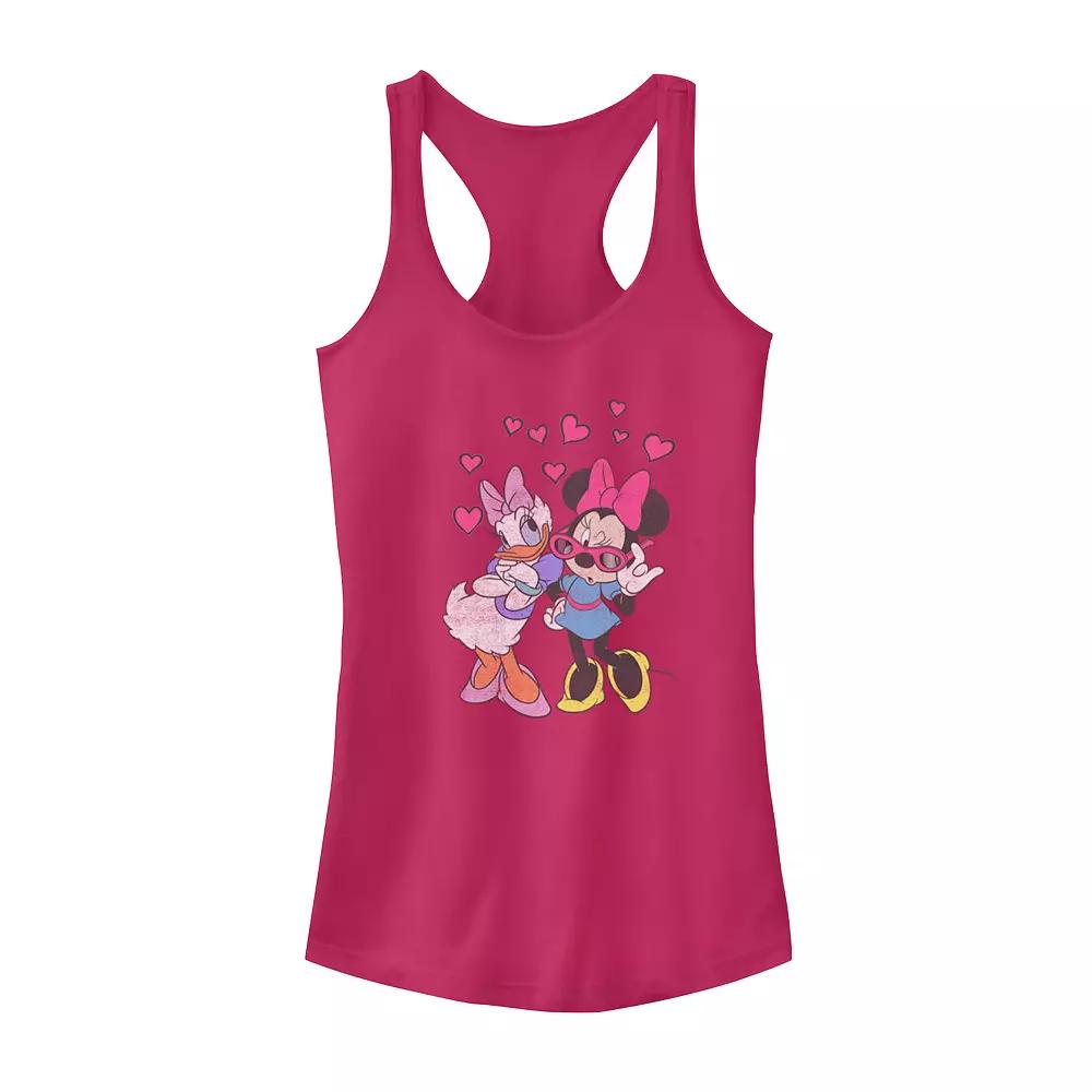 Juniors' Disney's Sleeping Beauty Maleficent Purple Hue Silhouette Tank Top, Girl's,  Product Image