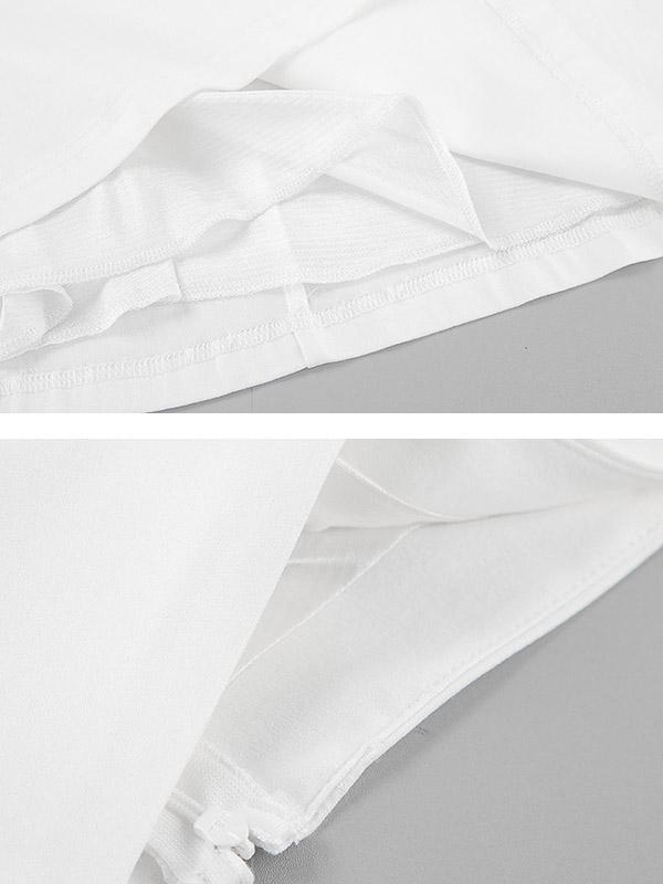 Bodycon High Waisted No Belt Solid Color Skirts Bottoms Product Image