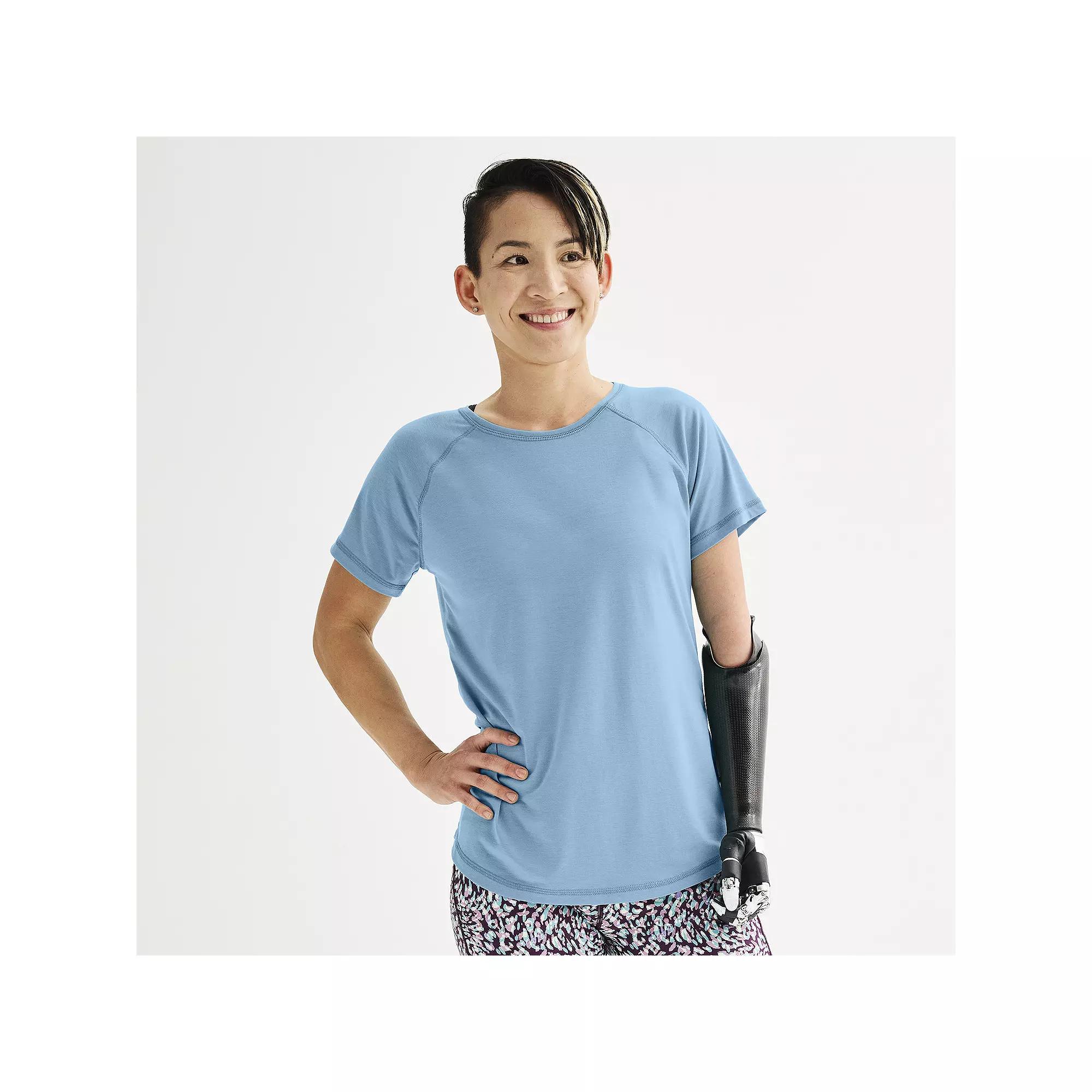 Women's Tek Gear® Adaptive Essential Core Raglan Tee,  Product Image