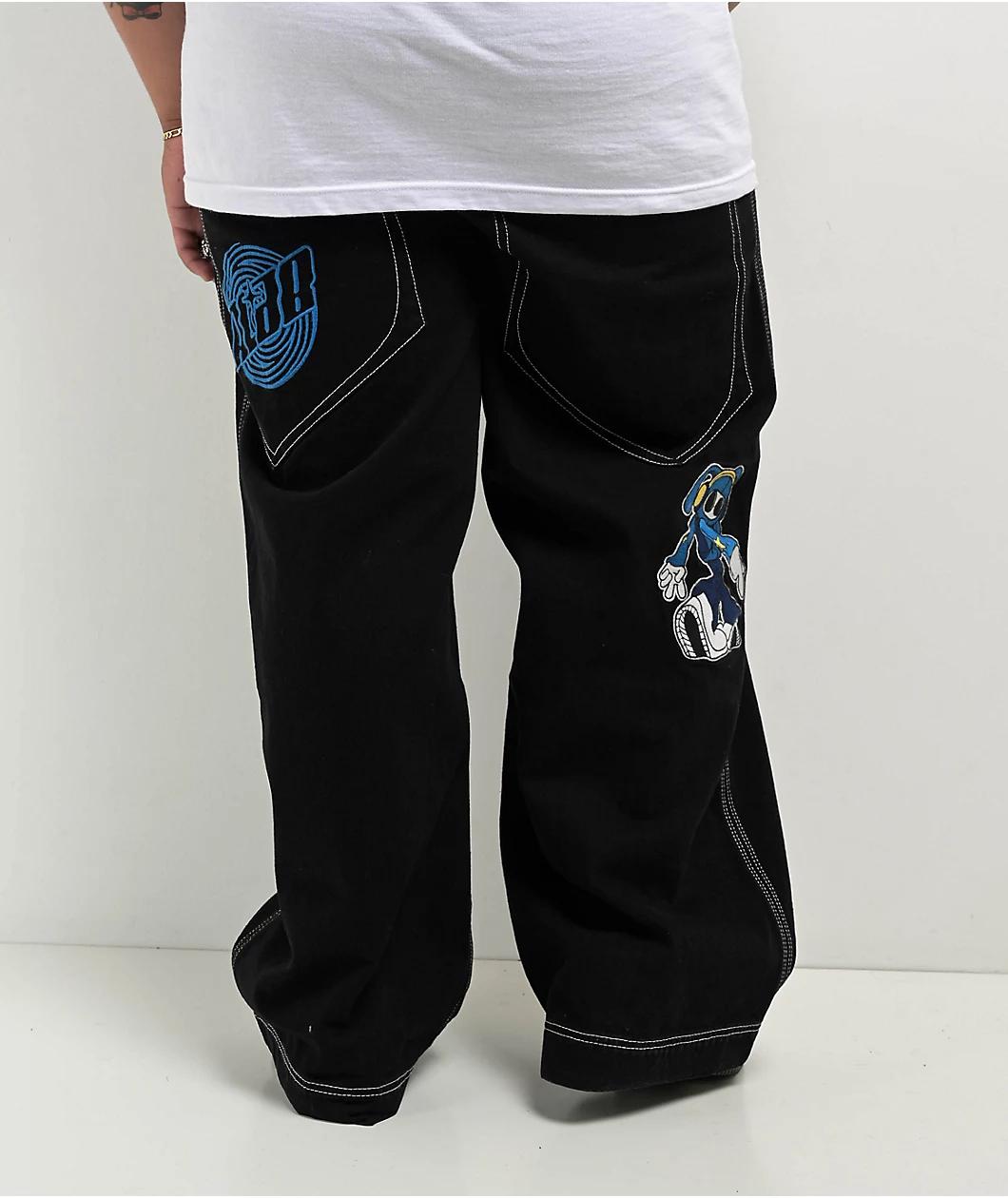 Empyre Brown Wash Ultra Loose Skate Jeans Product Image