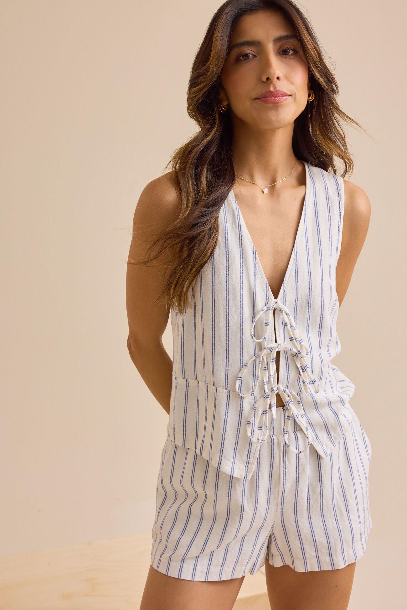 Marcelle Stripe Short Product Image