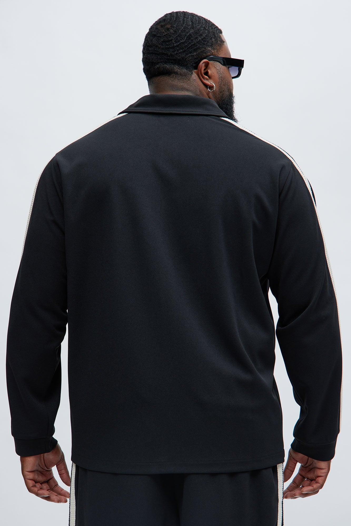 Dennis Pocket Knit Shirt - Black Product Image