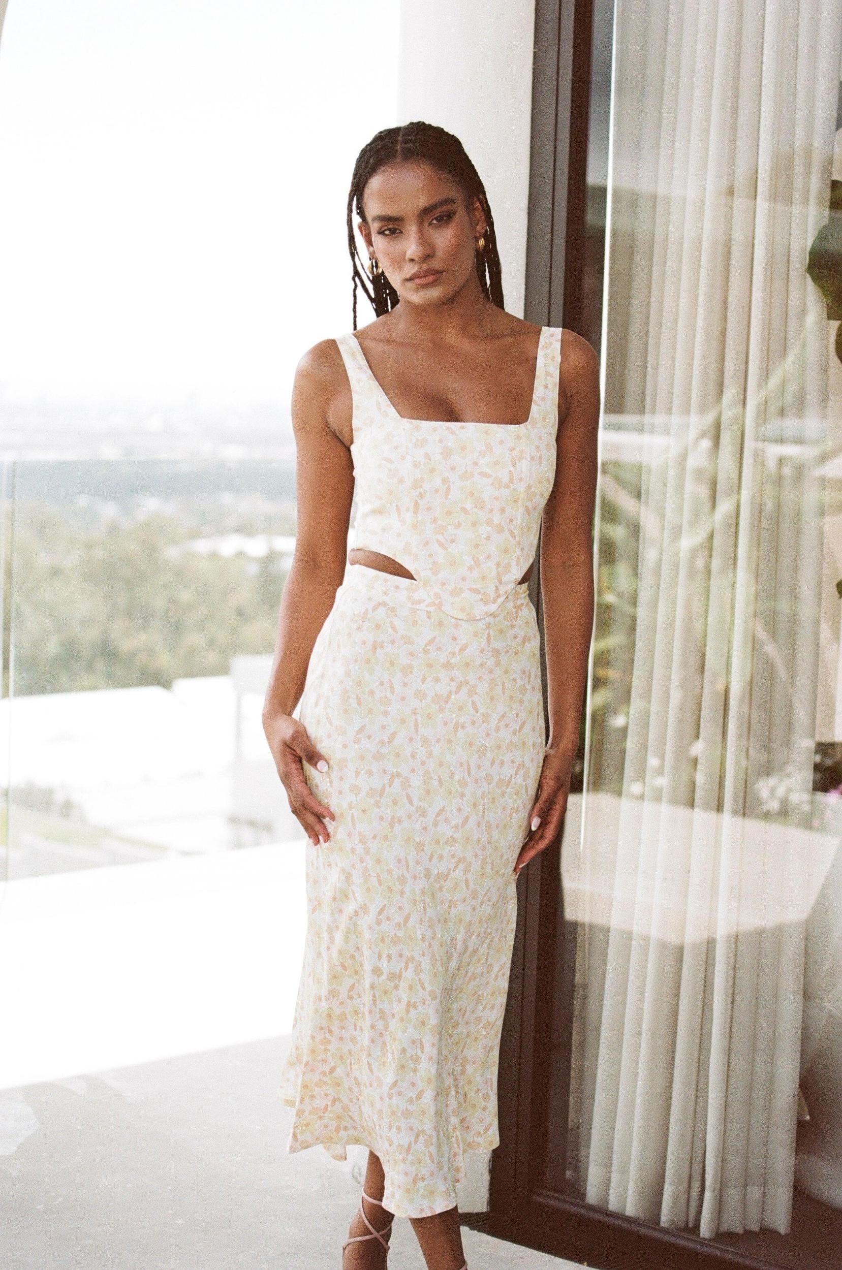 Keara Midi Skirt Product Image