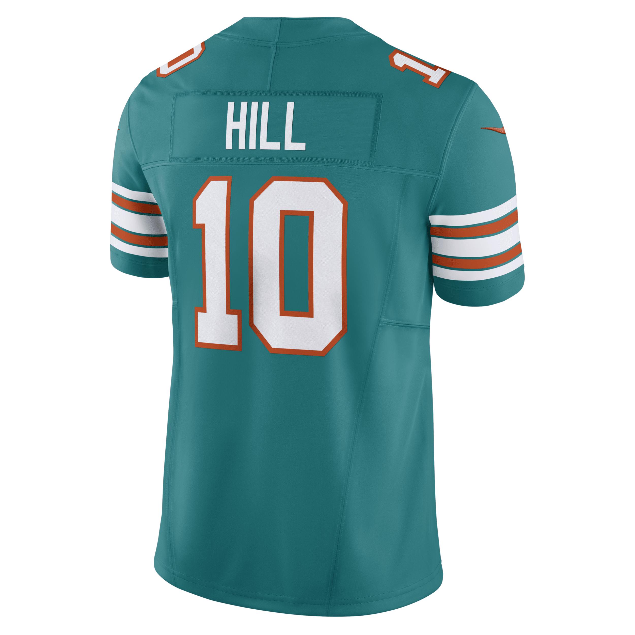 Tyreek Hill Miami Dolphins Nike Men's Dri-FIT NFL Limited Football Jersey Product Image