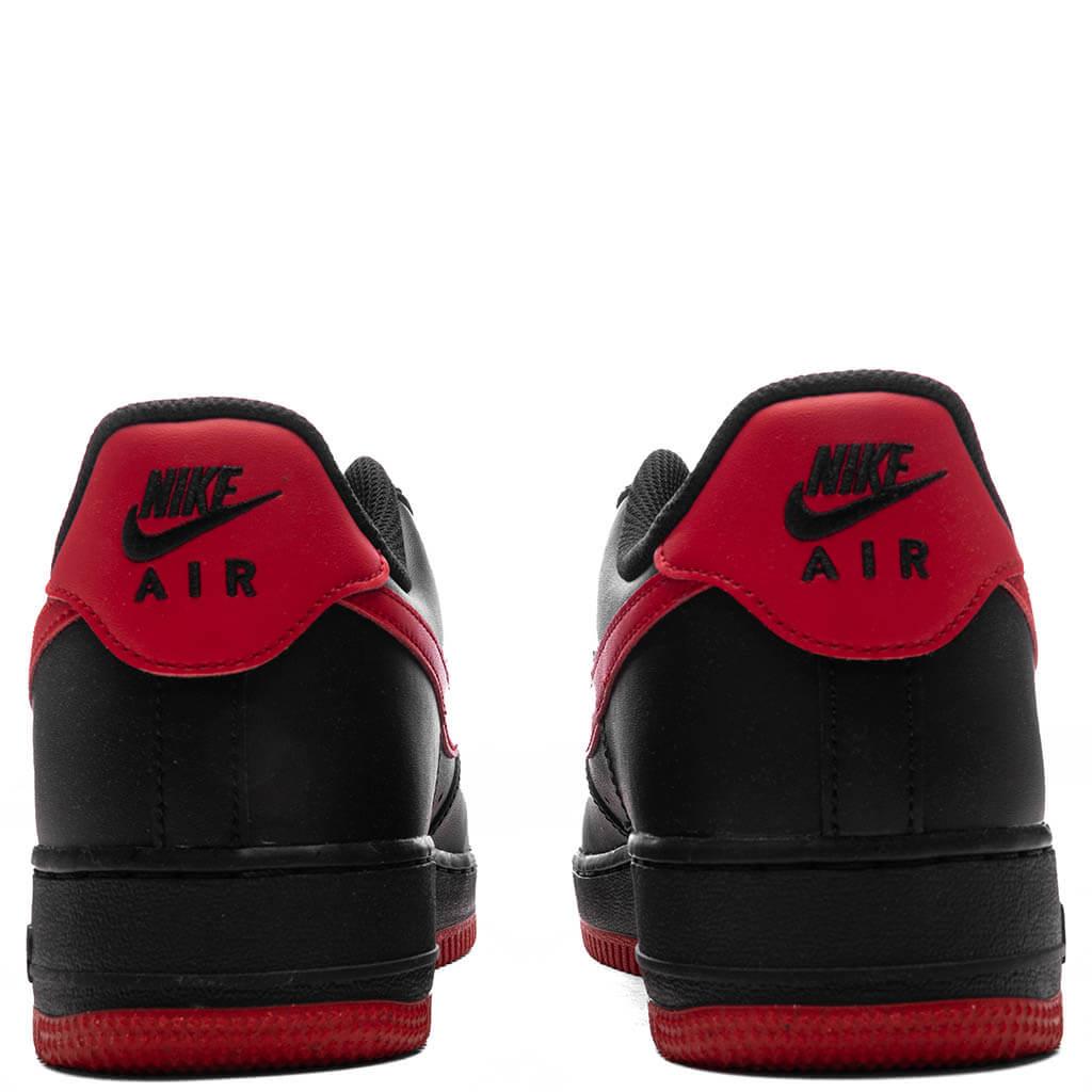 Air Force 1 '07 - Black/University Red/Black Male Product Image