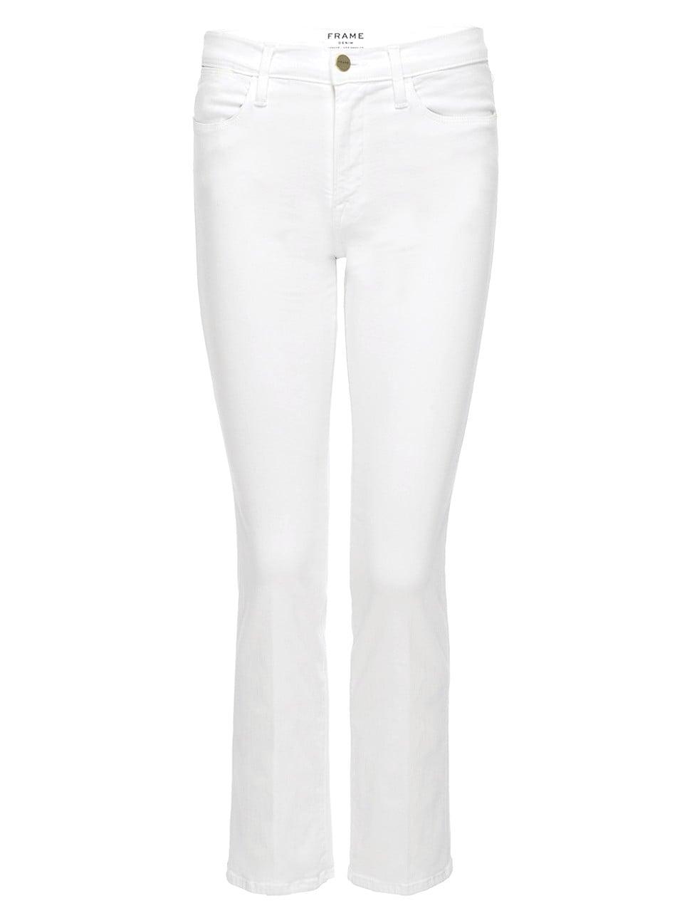 Womens Le High High-Rise Stretch Straight-Leg Jeans Product Image
