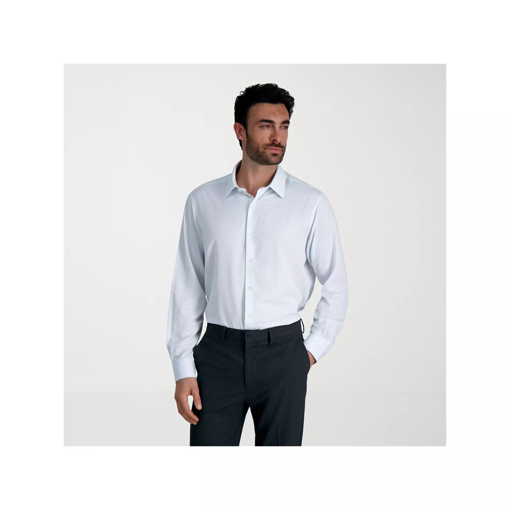 Men's Haggar® Smart Wash® Classic Fit Wrinkle Free Dress Shirt,  Product Image