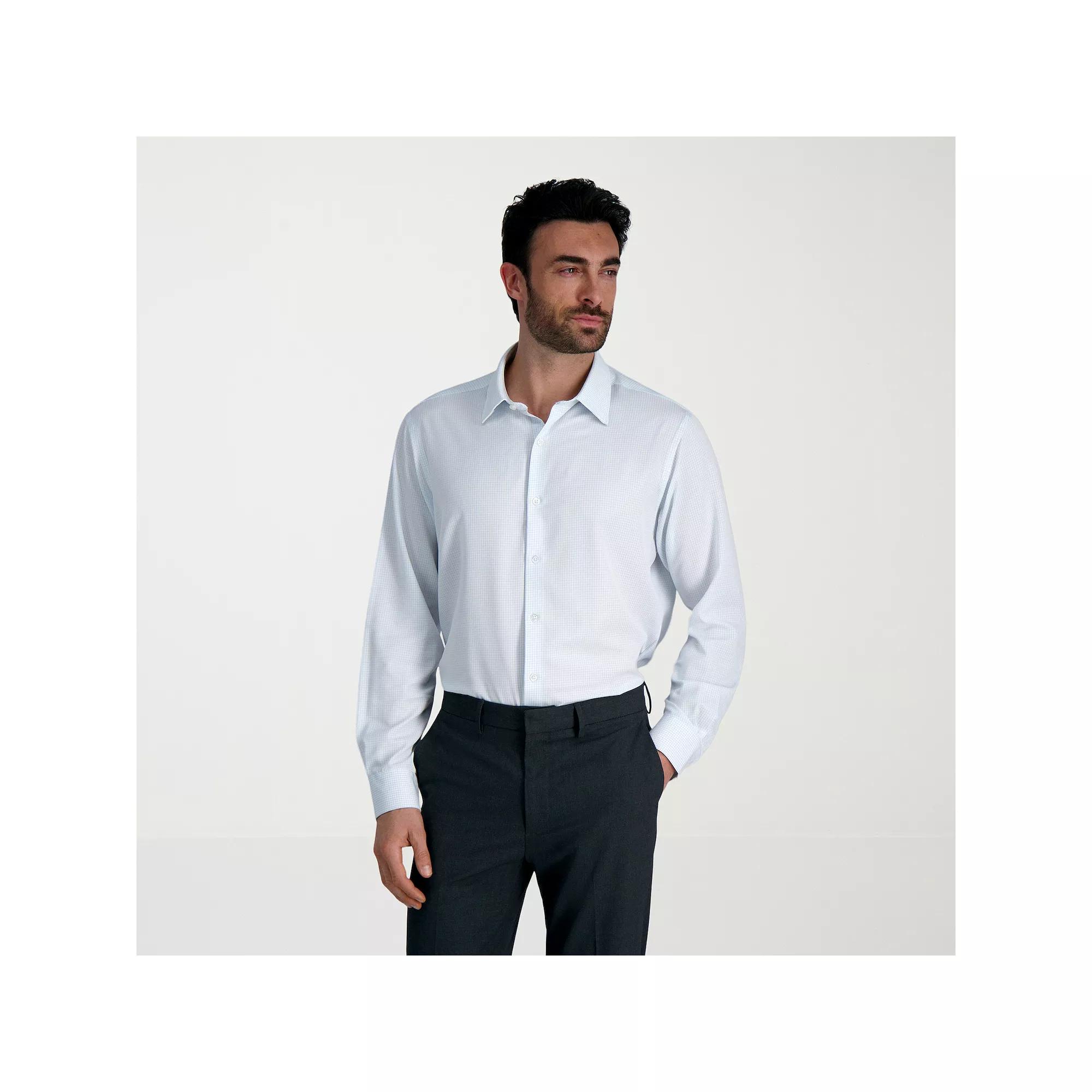 Men's Haggar® Smart Wash® Classic Fit Wrinkle Free Dress Shirt,  Product Image