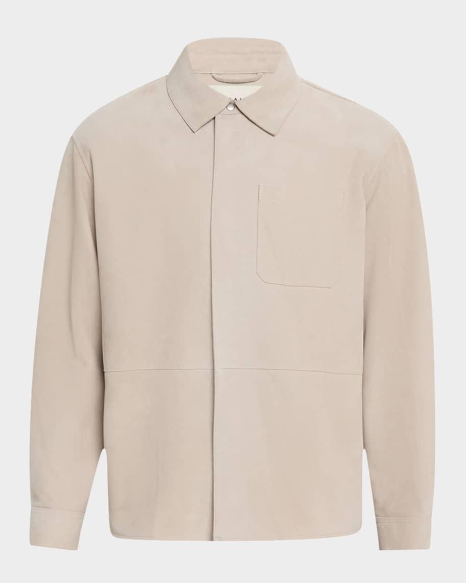 Men's Suede Overshirt Product Image