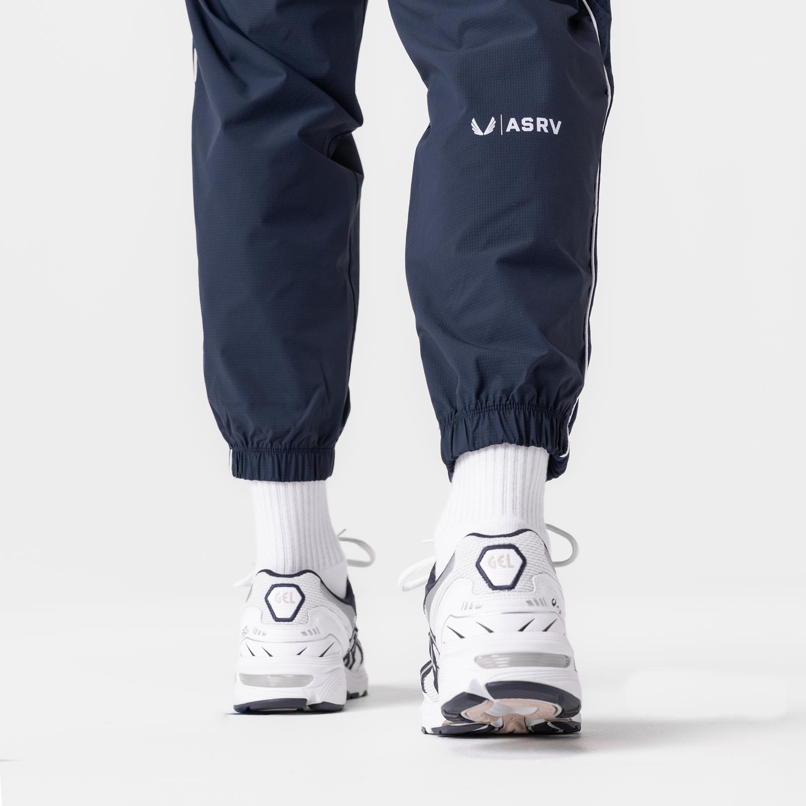 0796. Ripstop Oversized Track Pant - Navy "Patch" Product Image