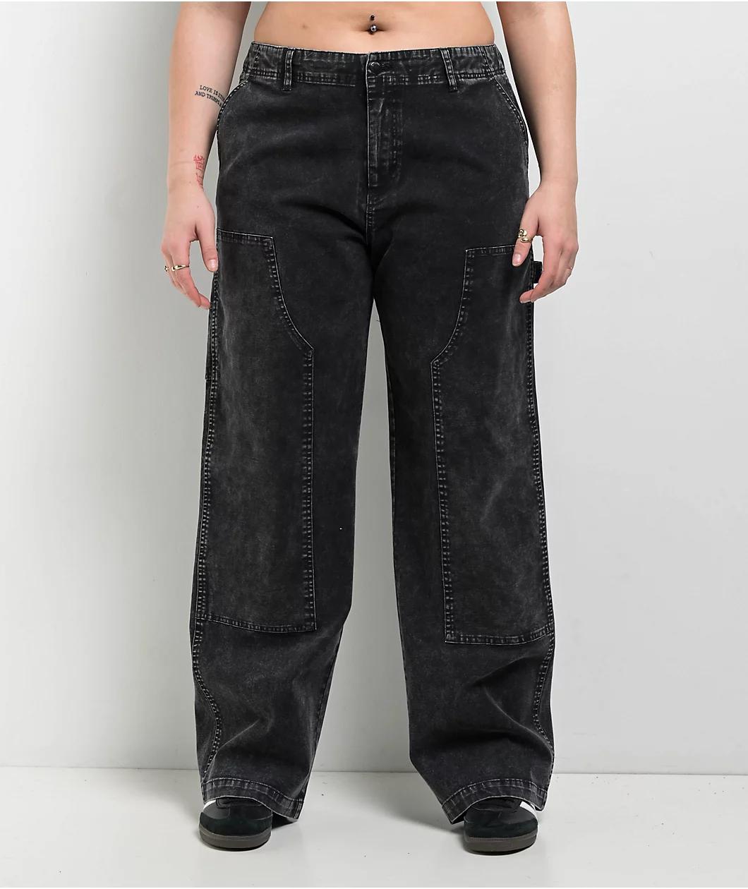 Empyre Brooke Mineral Wash Black Carpenter Jeans Product Image