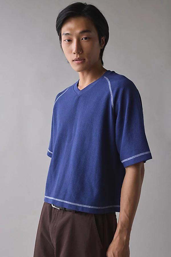 Standard Cloth Reverse Terry Boxy Jersey Tee Mens at Urban Outfitters Product Image