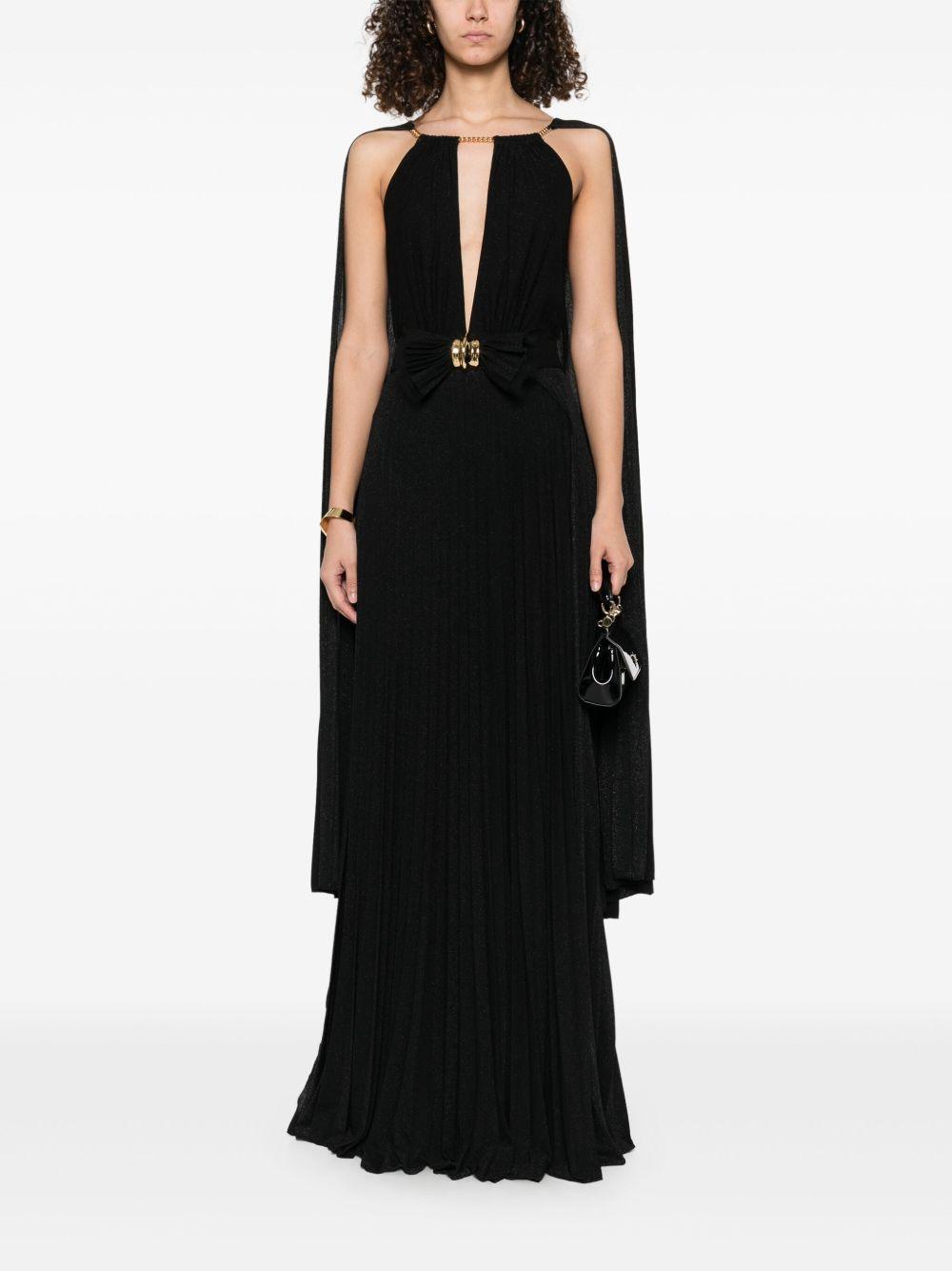 lurex cape gown  Product Image