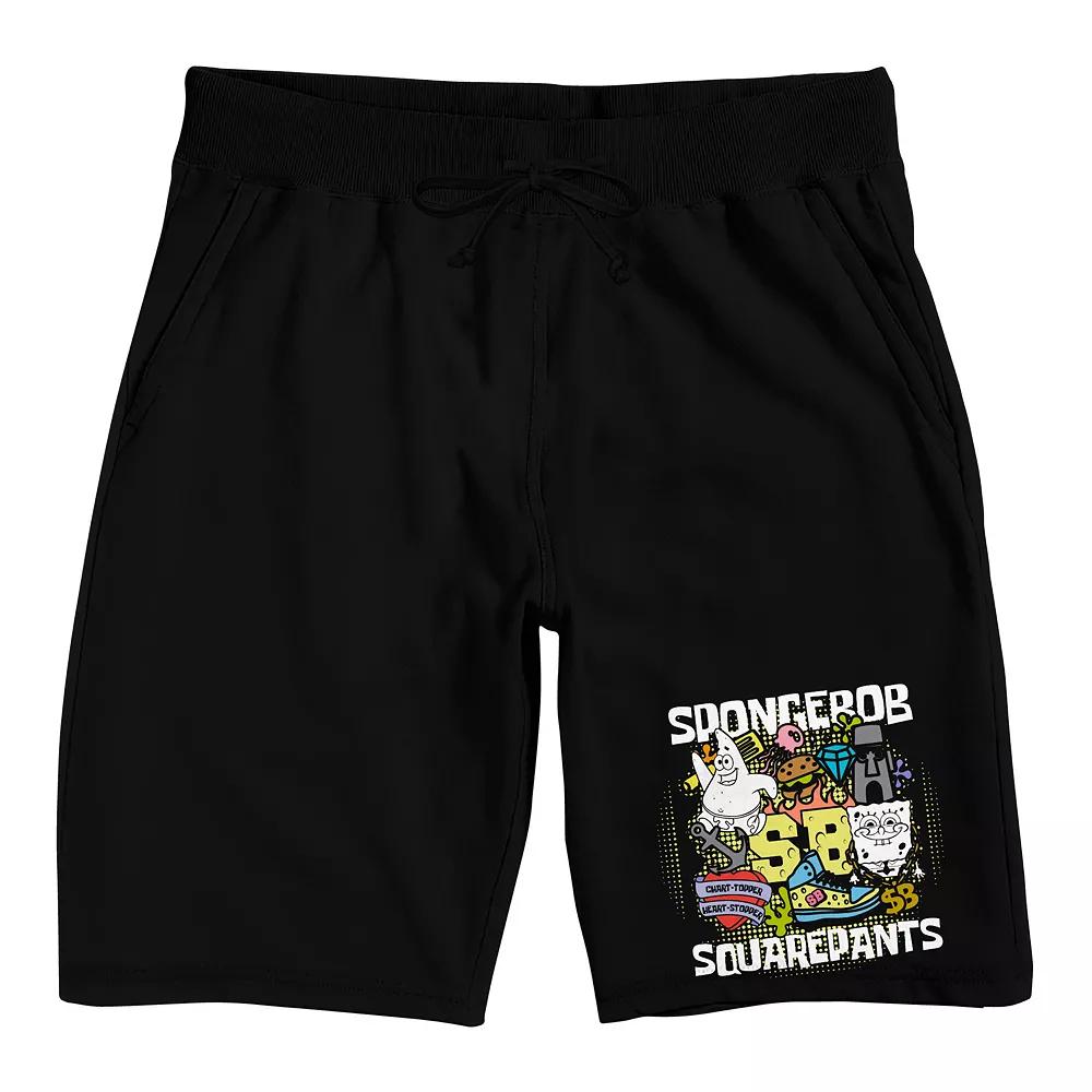 Men's SpongeBob SquarePants Pajama Shorts,  Product Image