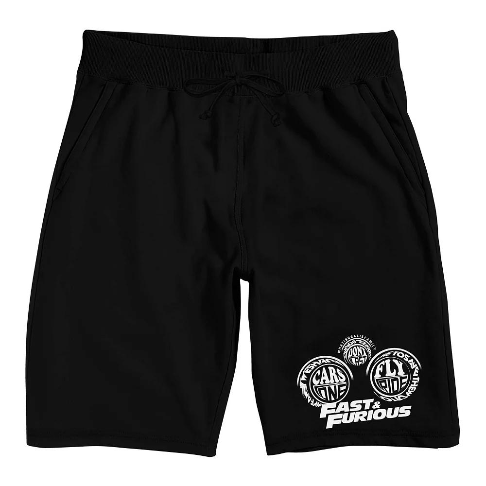 Men's Fast & Furious Circle Pajama Shorts,  Product Image