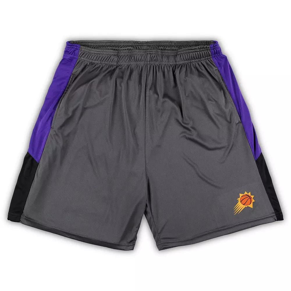 Men's Fanatics Branded Gray Phoenix Suns Big & Tall Shorts,  Product Image