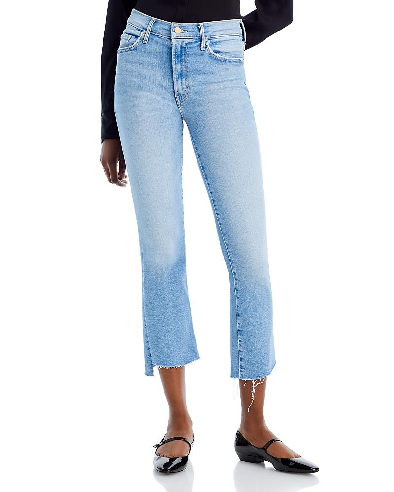 Womens The Insider Crop Step Fray Jeans Product Image
