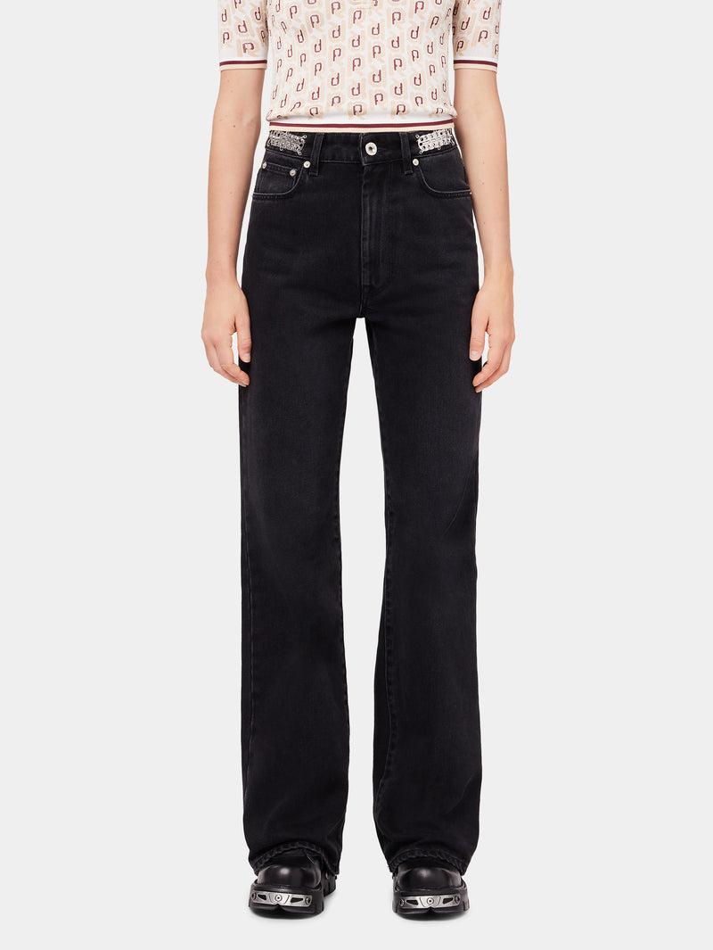 Signature black jeans with 1969 discs Product Image