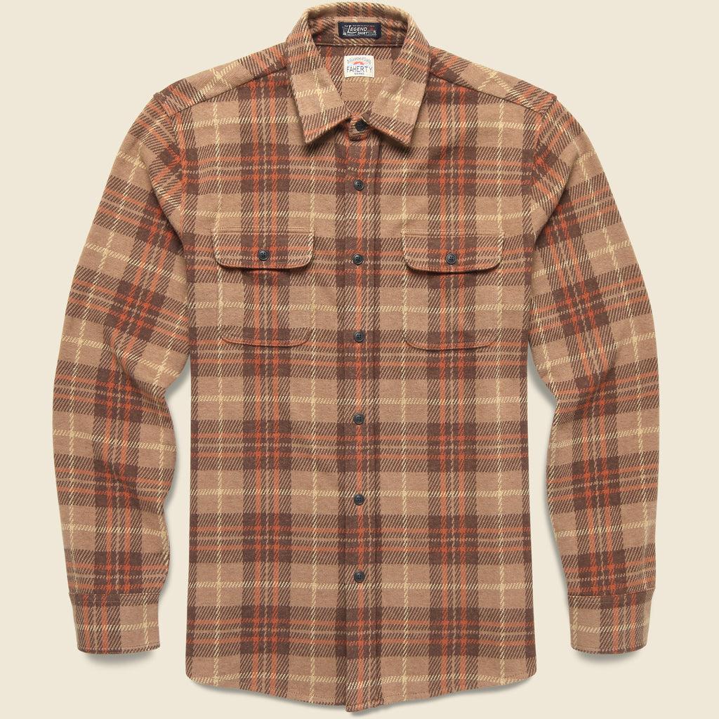 Legend Sweater Shirt - Cedar Sands Plaid Product Image