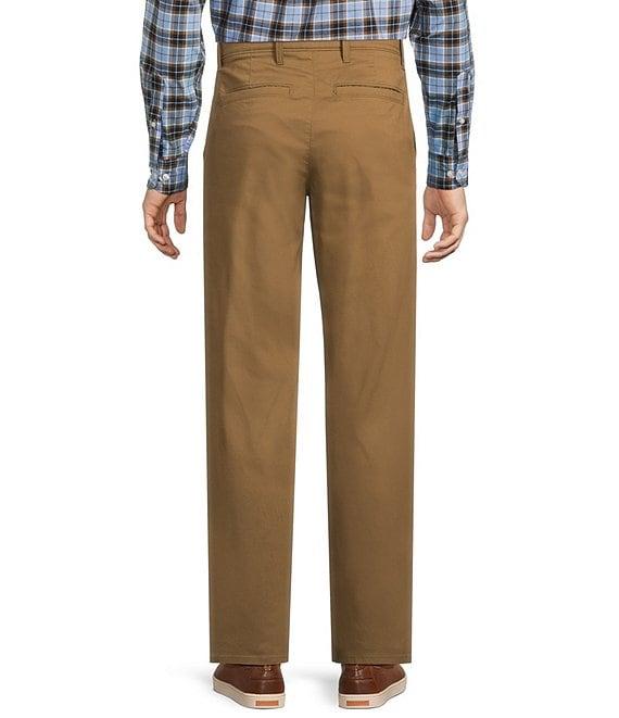 Roundtree & Yorke Big & Tall Straight Fit Flat Front Pants Product Image