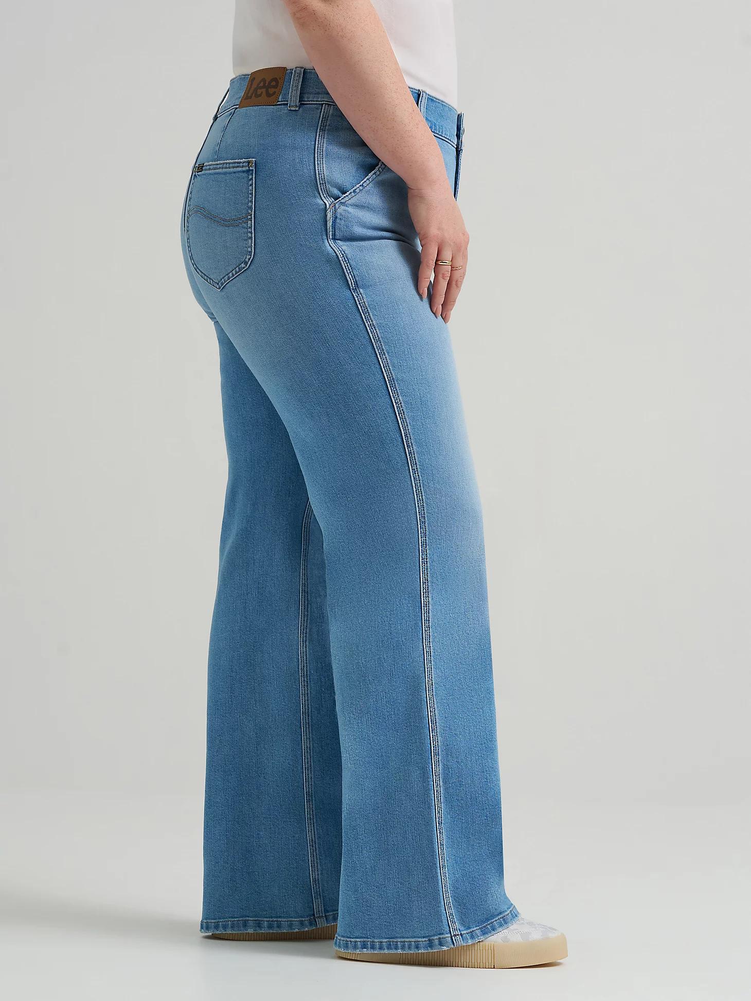Women's Legendary High Rise A-Line Jean (Plus) | Women's Jeans | Lee® Product Image
