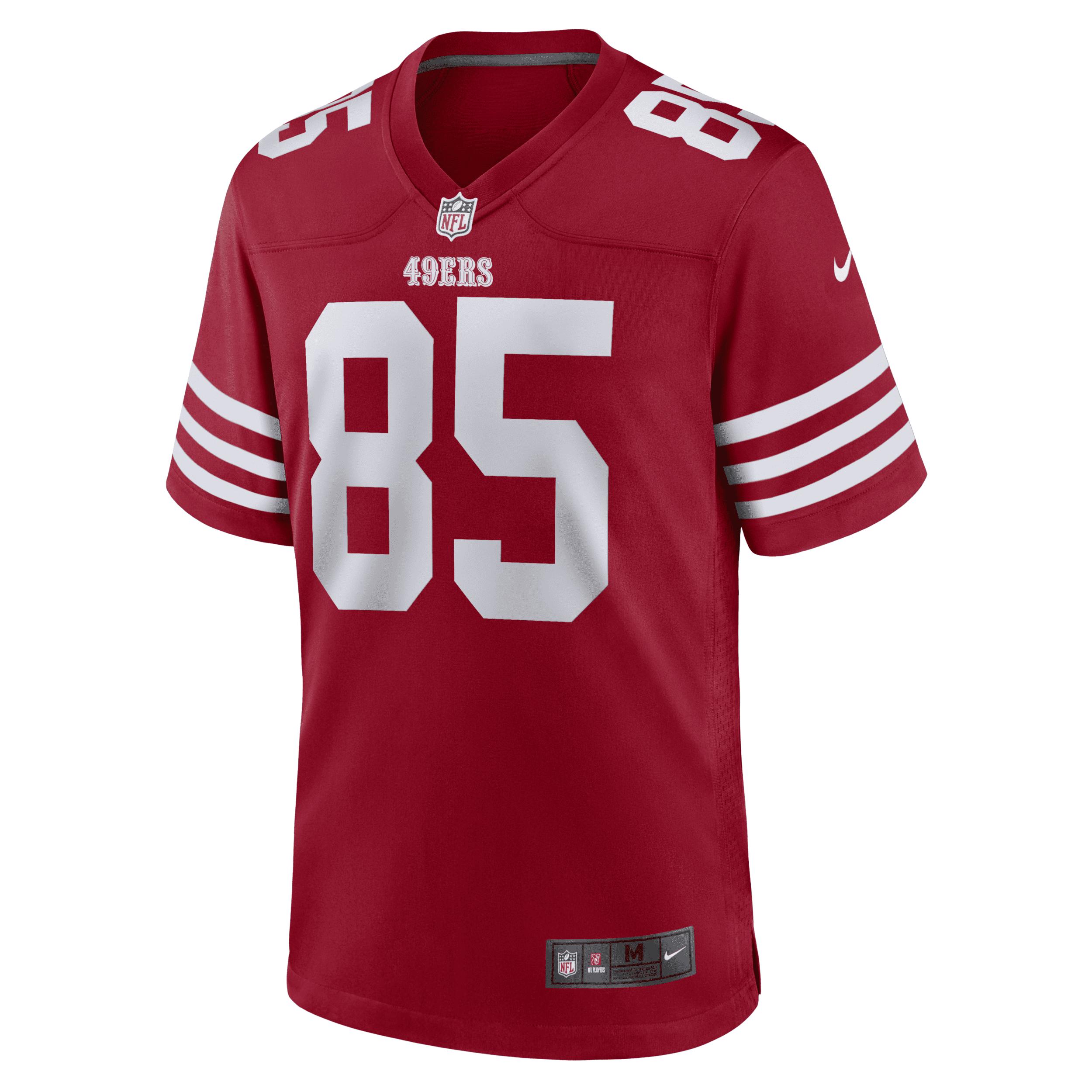 Nike Mens NFL San Francisco 49ers (George Kittle) Game Football Jersey | 67NMSAGH9BF-00D Product Image