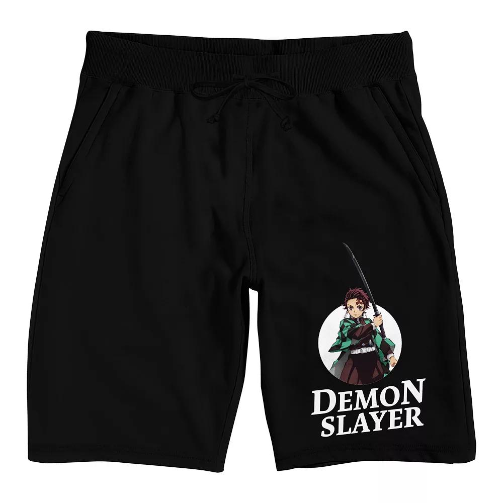 Men's Demon Slayer Tanjiro Pajama Shorts,  Product Image