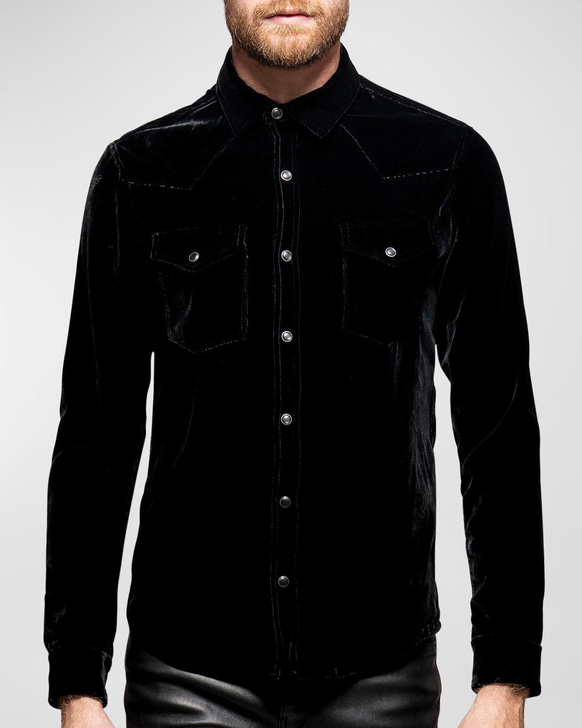 Men's Eastwood Velvet Western Shirt Product Image