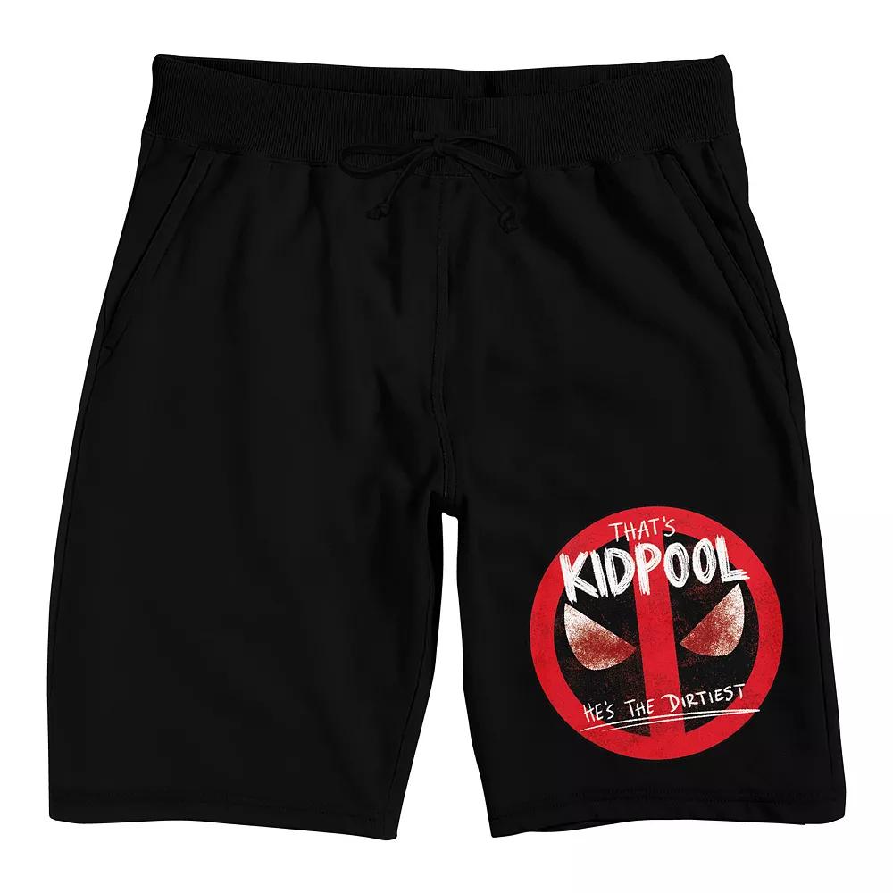 Men's Deadpool 3 Kidpool Pajama Shorts,  Product Image