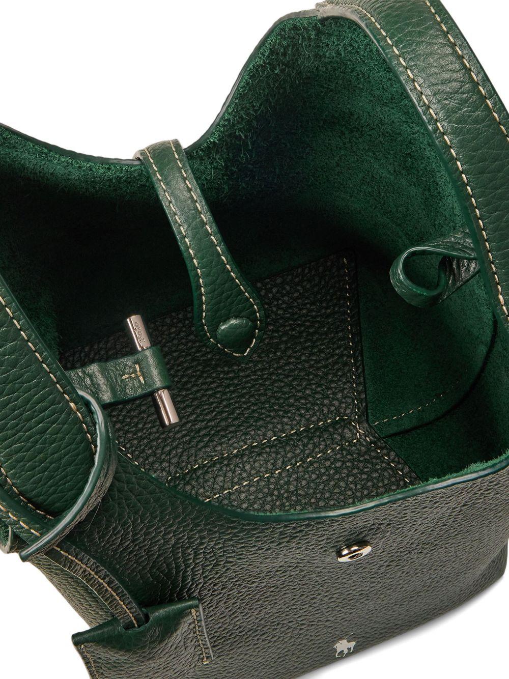 Polo Play pebbled-leather tote bag Product Image