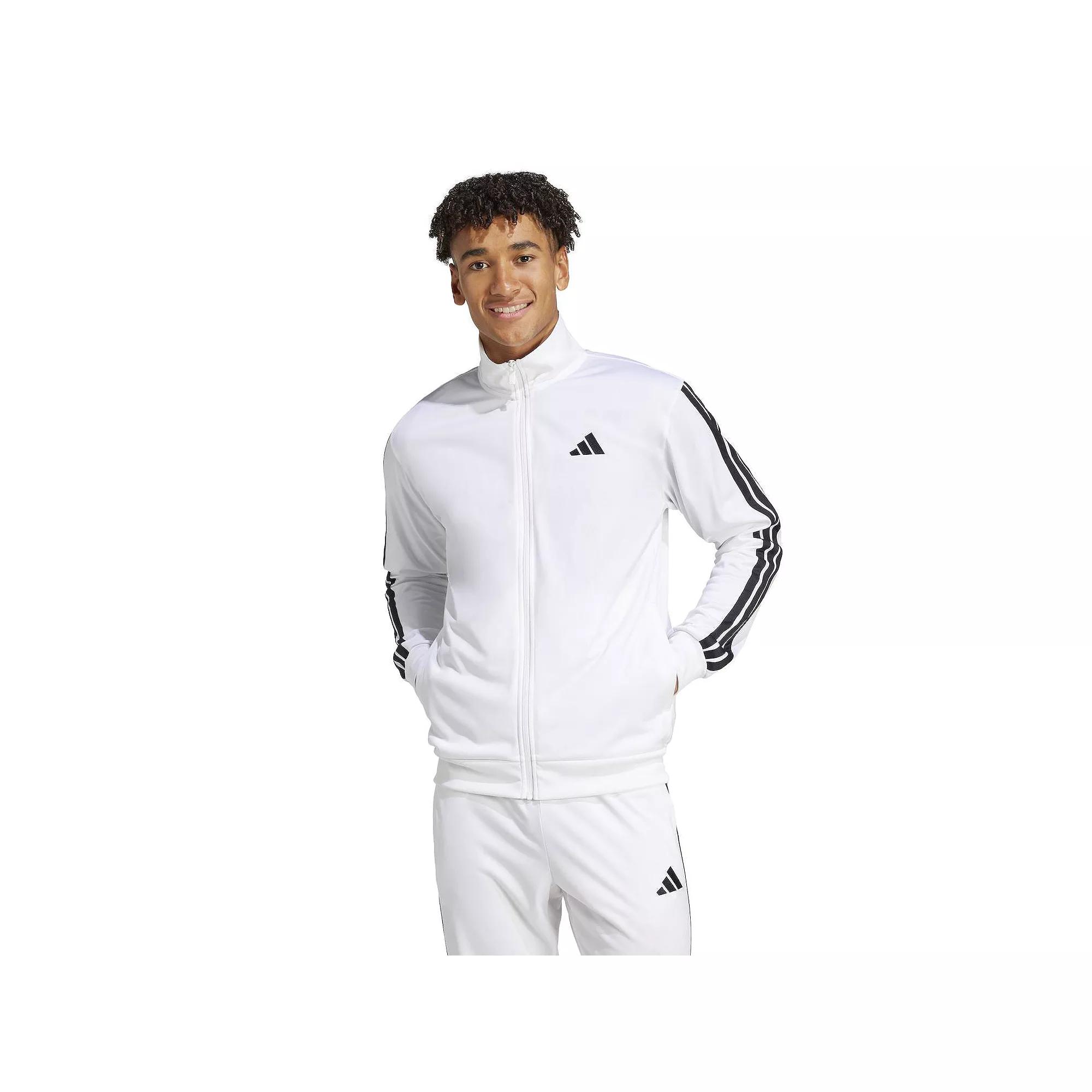 Men's adidas 3-Stripes Tricot Regular Sportswear Track Jacket,  Product Image