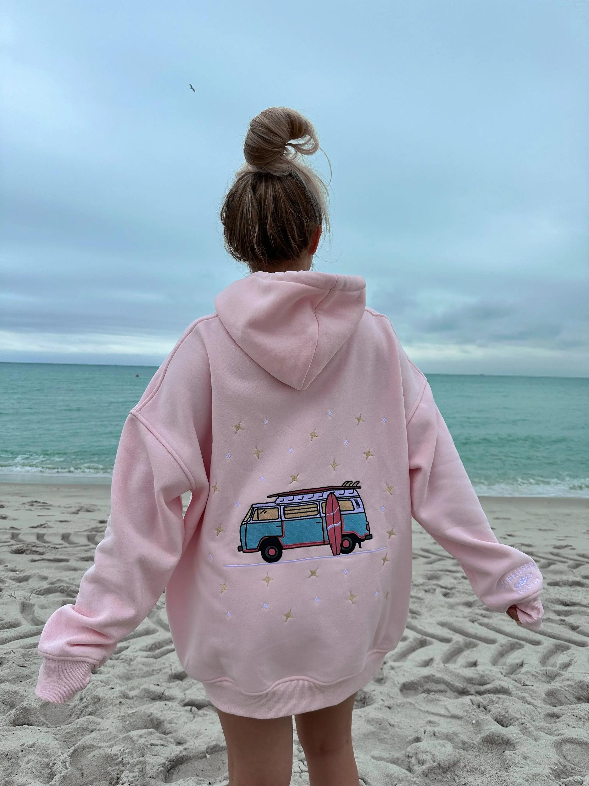 Embroider Van Star Hoodie Product Image