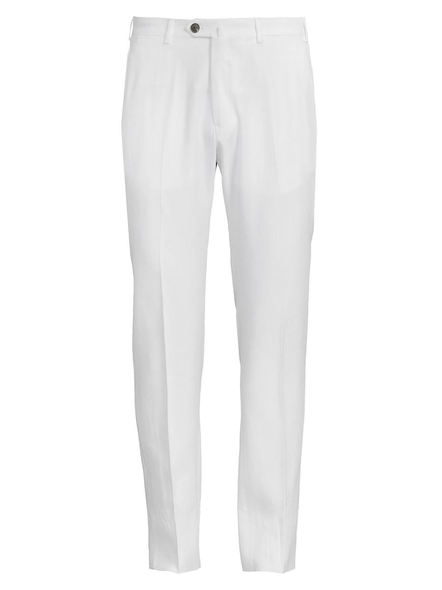 Mens Crease-Front Trousers Product Image