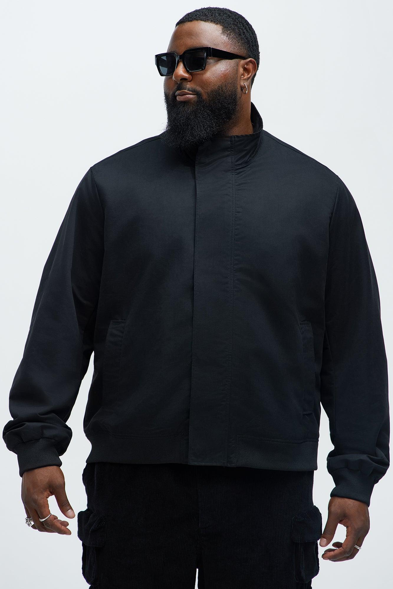 Quite Unique Service Station Jacket - Black Product Image