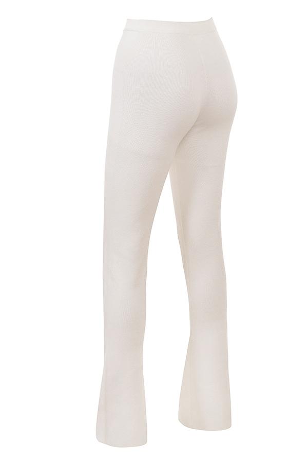 Wren  ivory cashmere slim cigarette pants Product Image