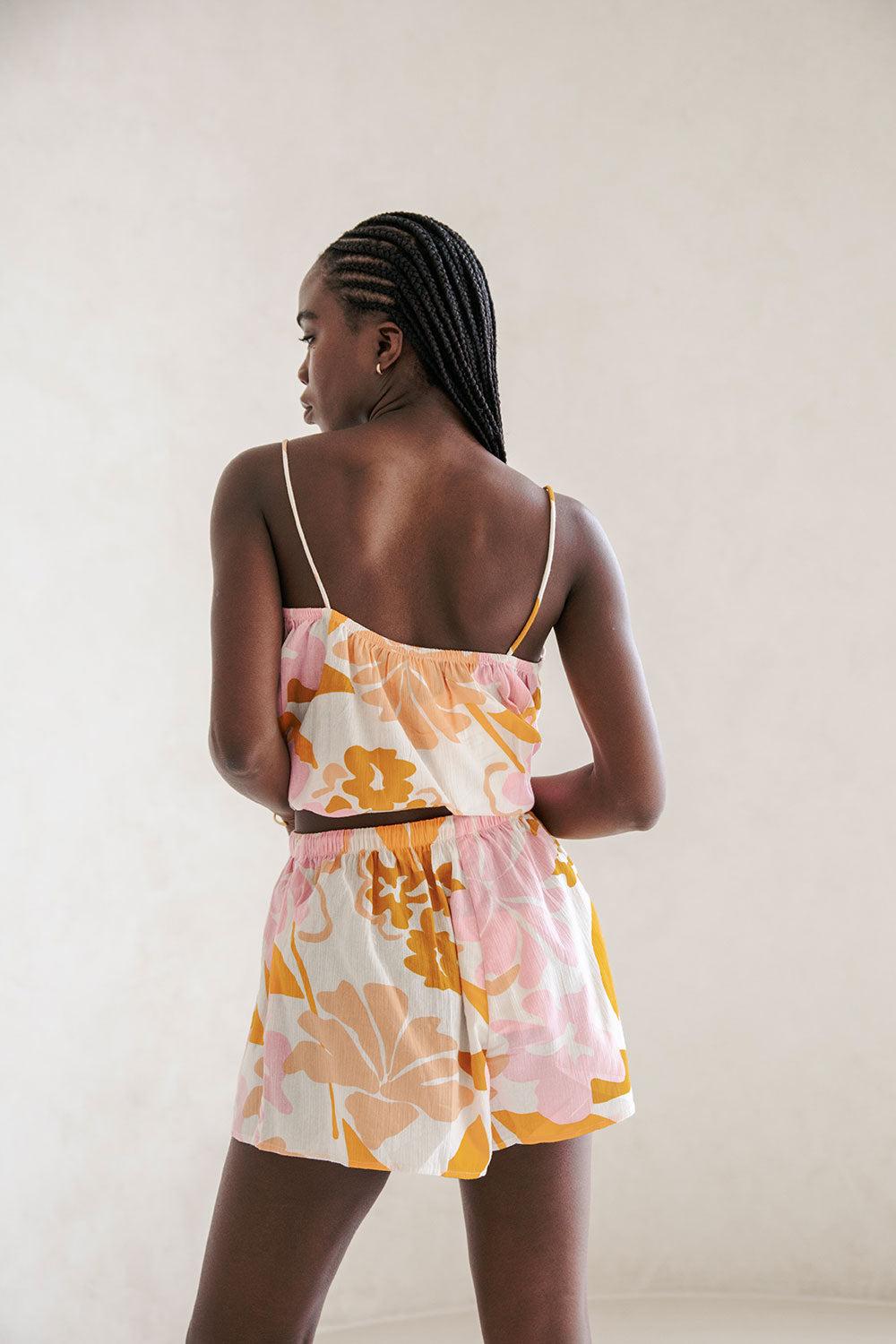 Jetta Shorts - Hibiscus Product Image