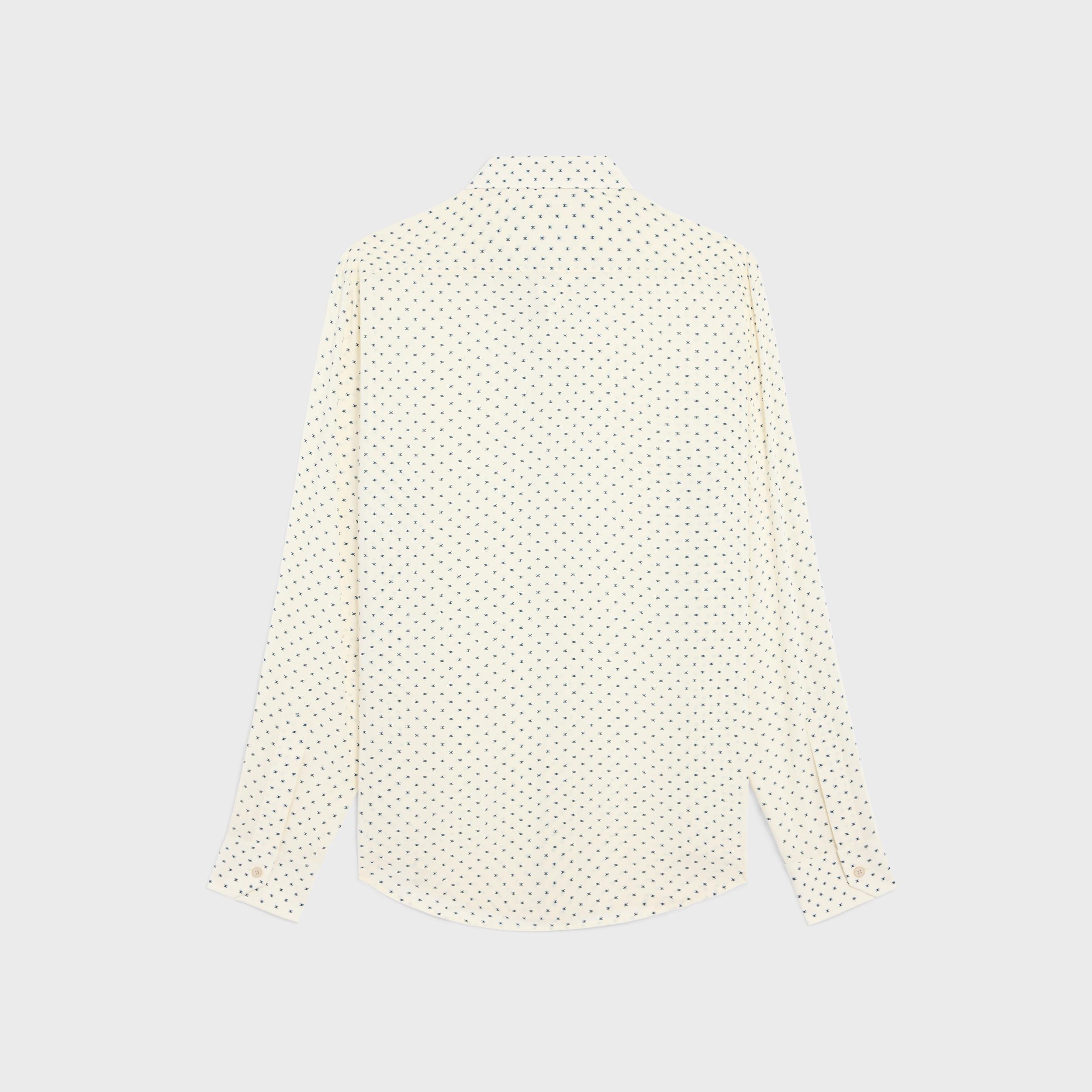 loose shirt in printed viscose Product Image