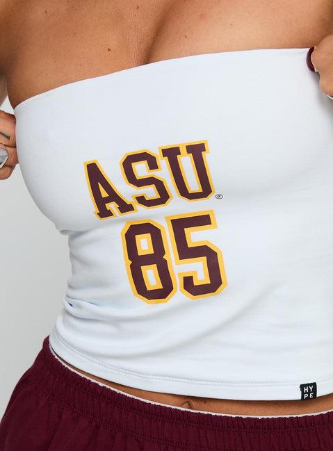 ASU Tube Top White Product Image